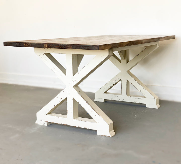Farmhouse Trestle Table